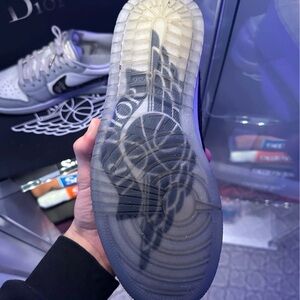 Dior White and Black Sneakers